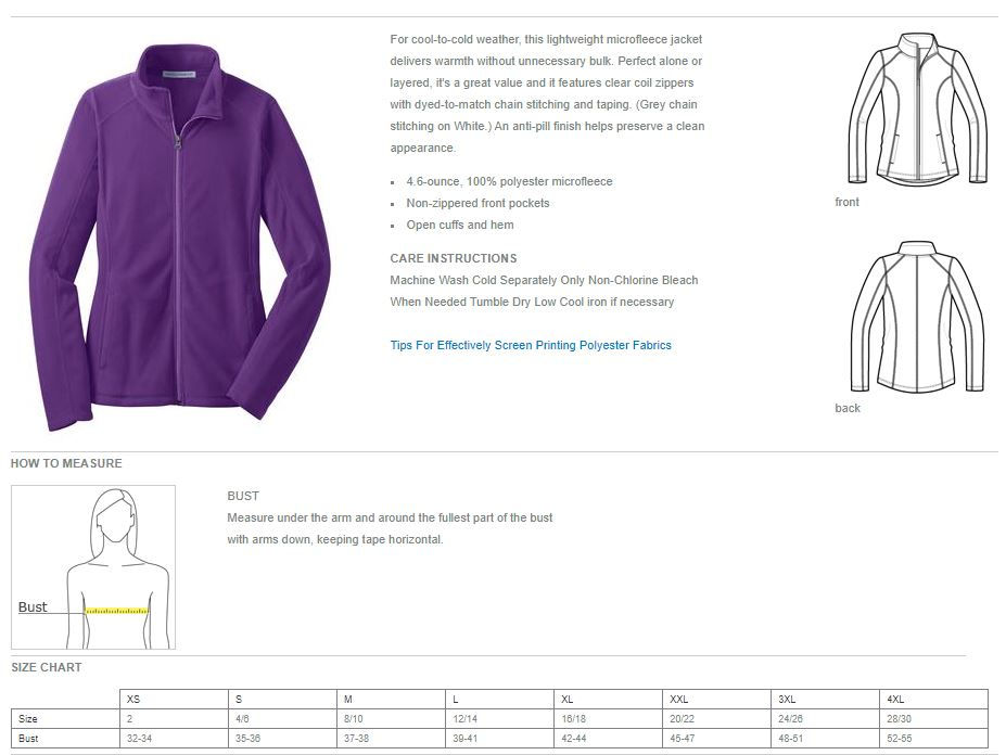 Thumbnail: Licensed Kairos Inside Ladies L223 Full-zip Microfleece Jacket