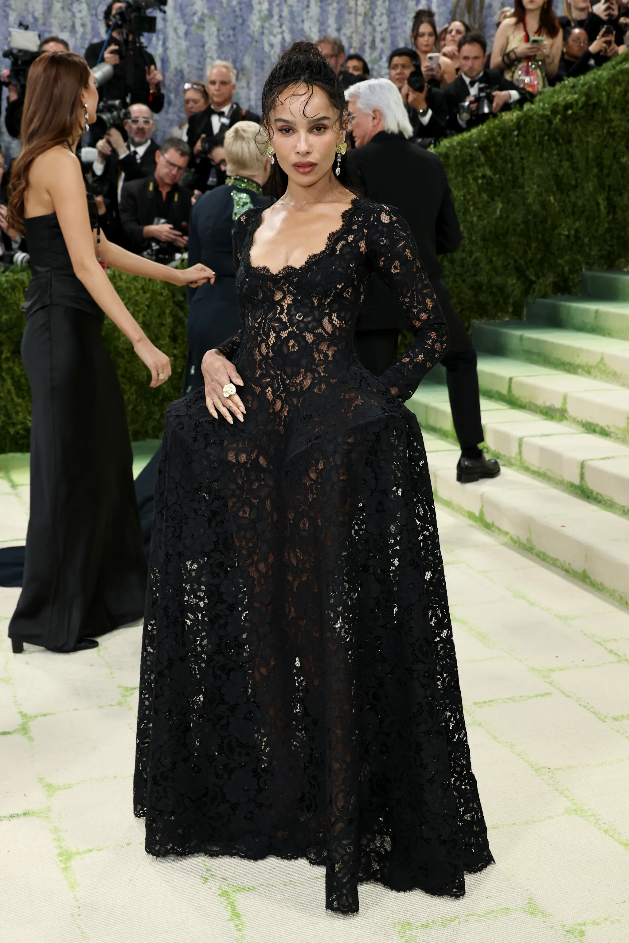 Zoë Kravitz is YSL