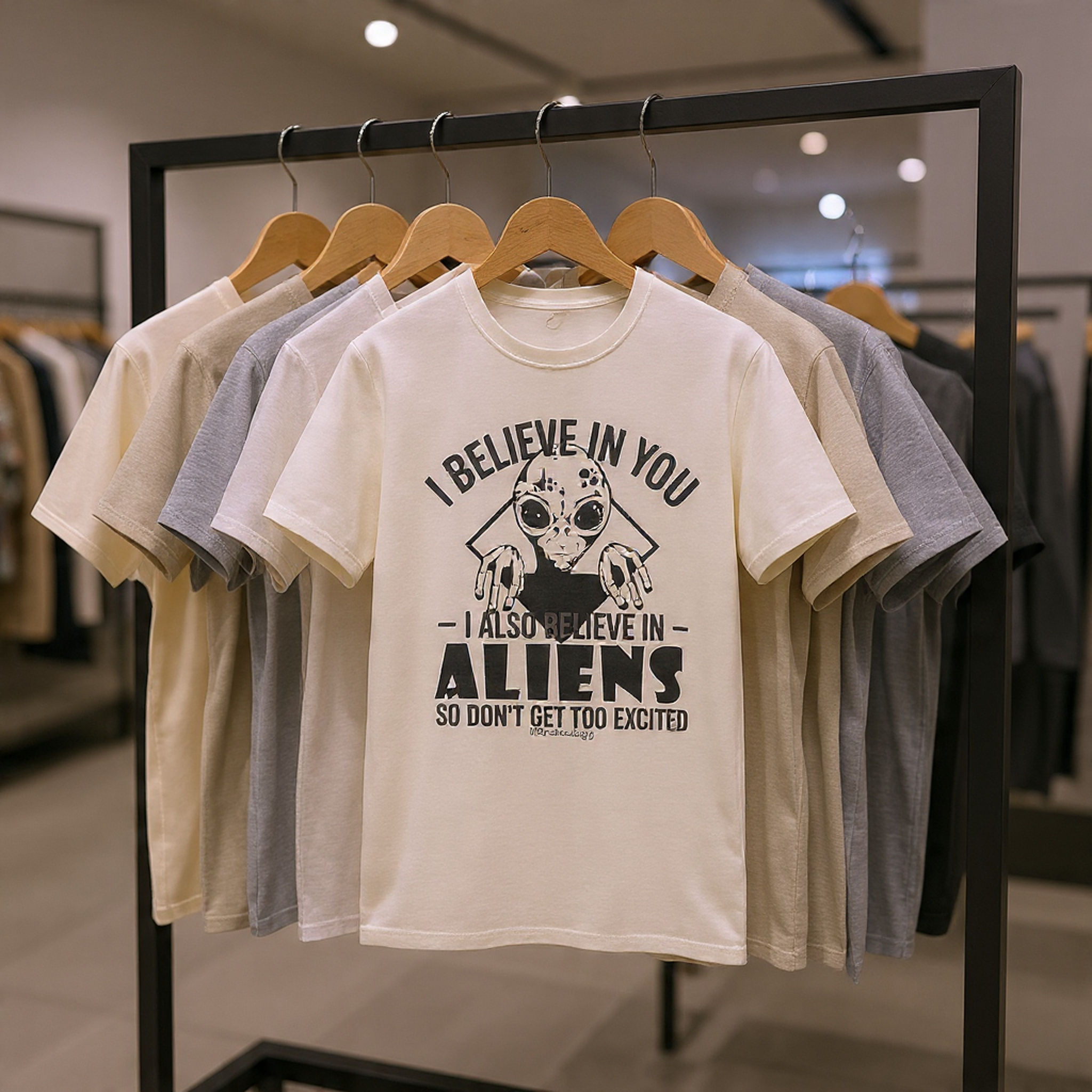 I Believe In You — I Also Believe In Aliens T-Shirt