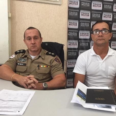 Carro clonado é apreendido na entrada do bairro Aeroporto em Muriaé