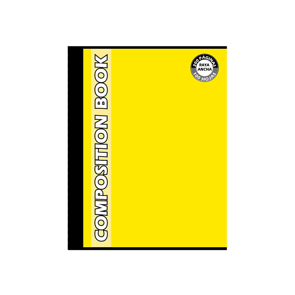 Miniatura: Cuaderno Cosido Grande Composition Raya Ancha, 200 páginas