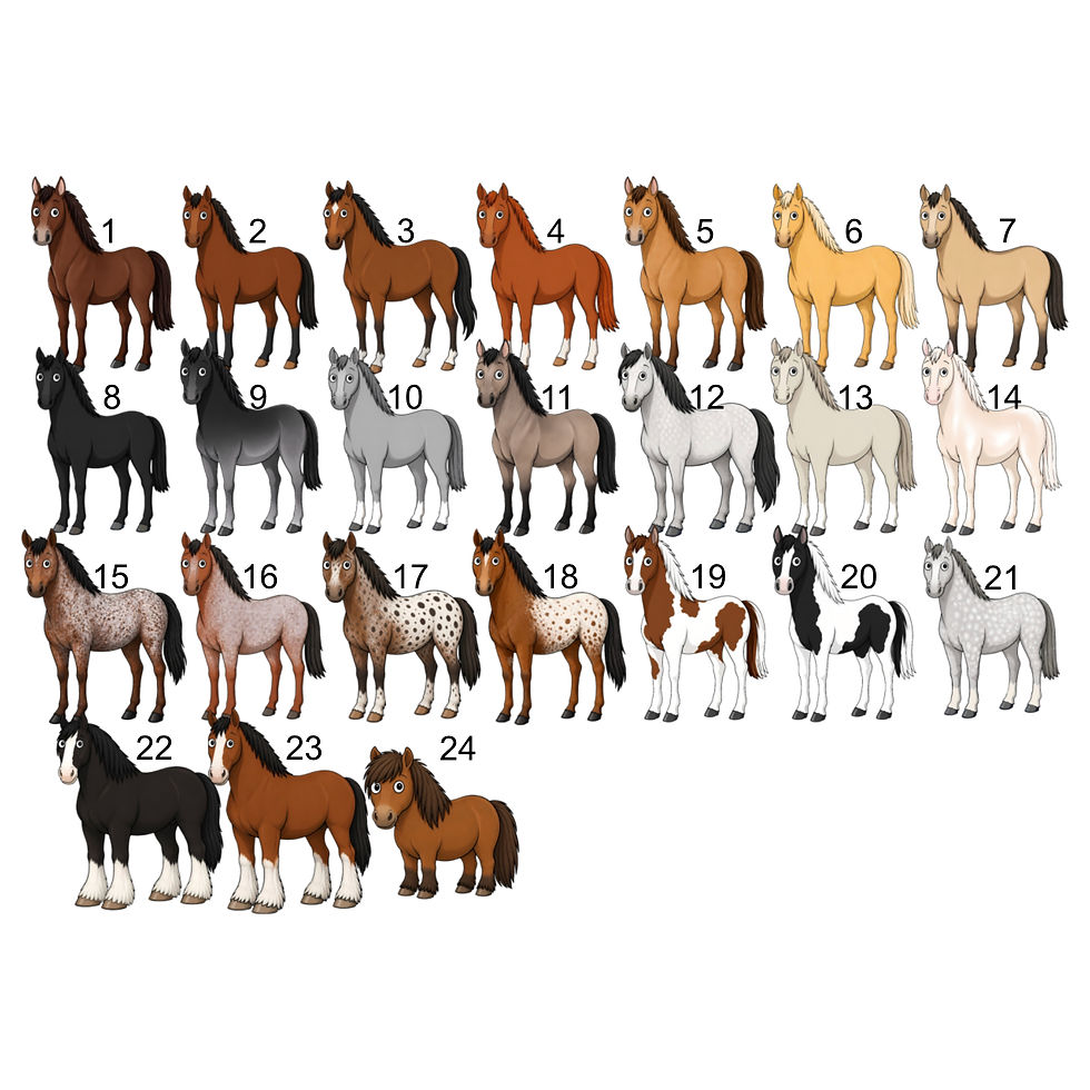 Thumbnail: Cartoon girl stable plaque