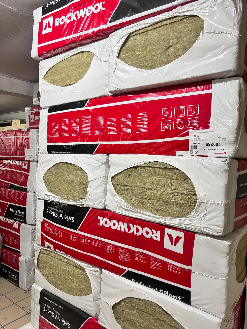 ภาพขนาดย่อ: ฉนวนRockWool Safe'n Silent Pro330
