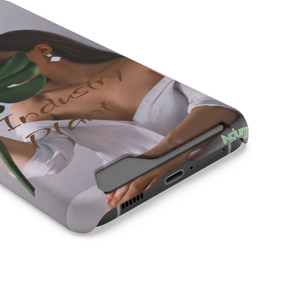 Thumbnail: MONSTERA MYSTIQUE Phone Case w/ Card Holder by INDUSTRY PLANT @AutoPaybump