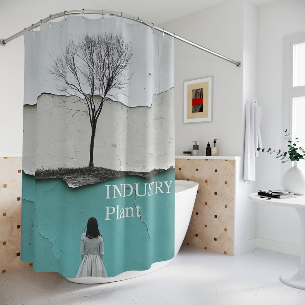 Thumbnail: BRANCHING OFF ON MY OWN Shower Curtain by Industry Plant
