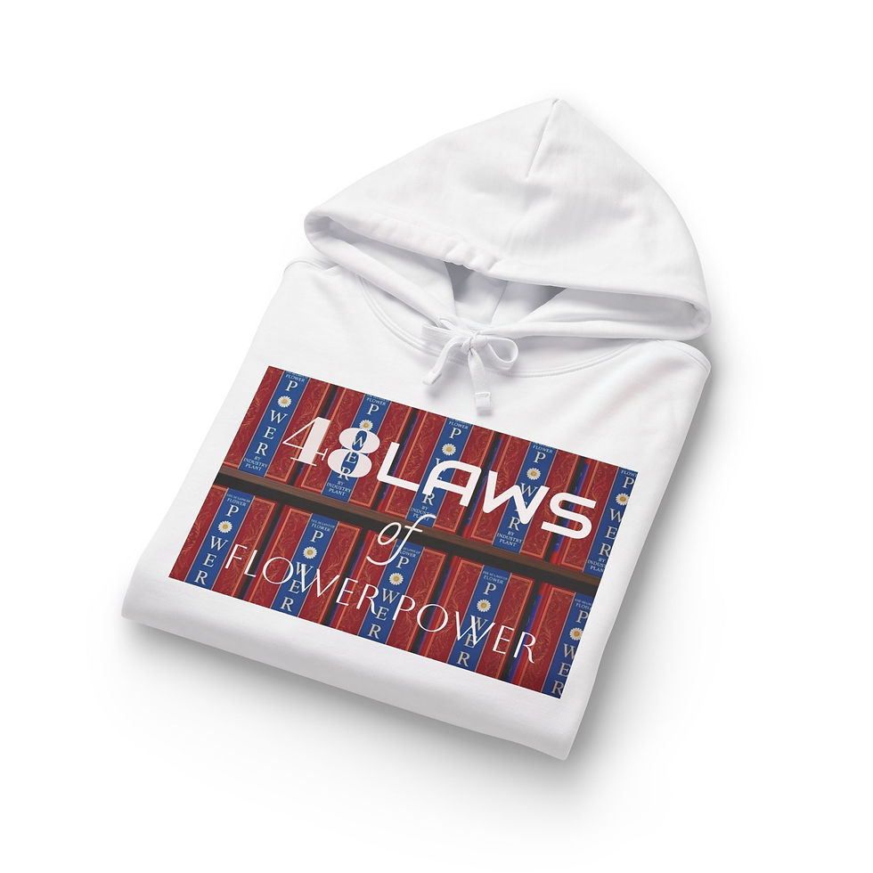 Thumbnail: 48 Laws of Flower Power #BookTok Hoodie by Industry Plant @AutoPaybump