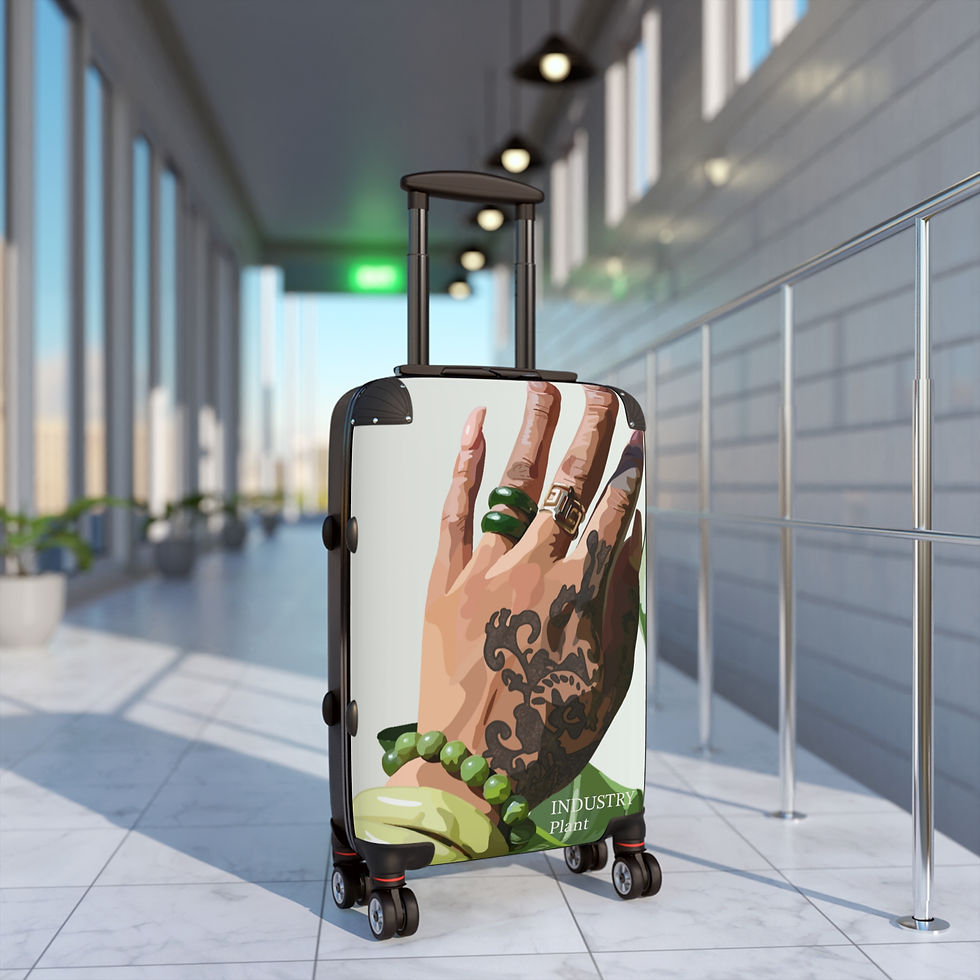 Thumbnail: TATTED GREEN THUMB Suitcase by INDUSTRY PLANT by @AutoPaybump
