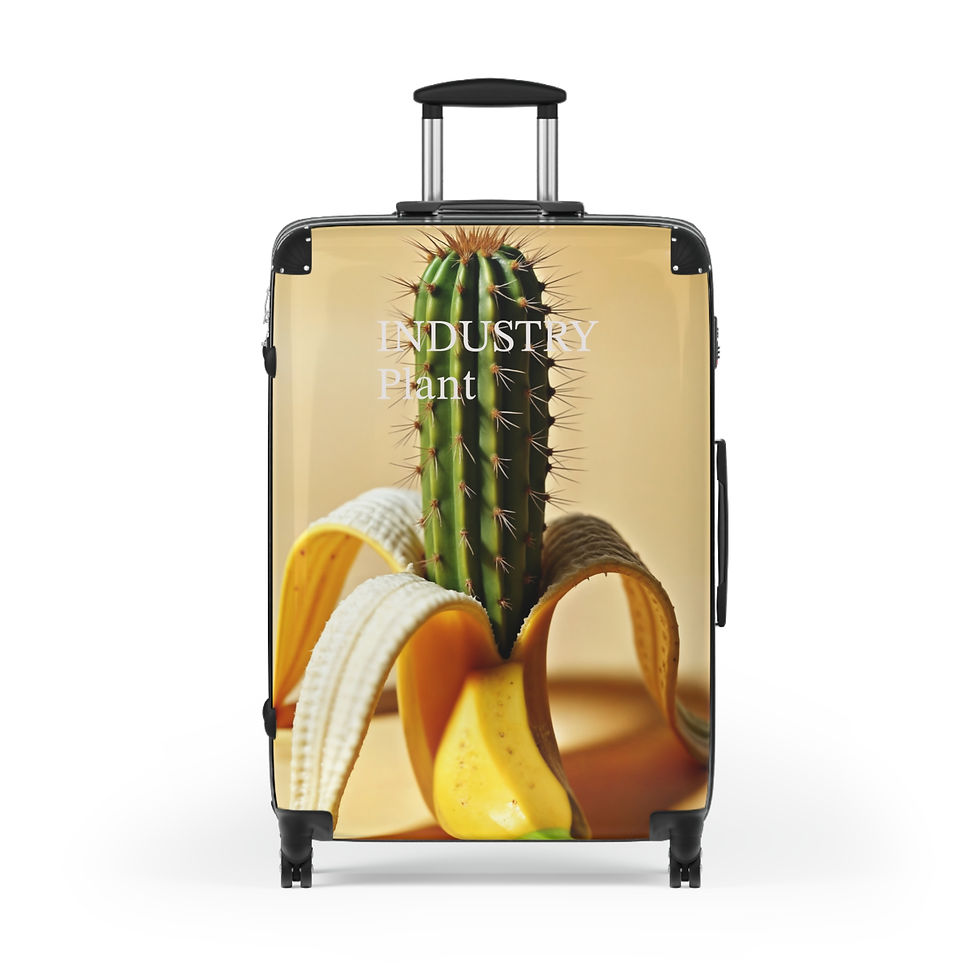 Thumbnail: PEEL MY PRICKLED PECKER Suitcase by INDUSTRY PLANT by @AutoPaybump