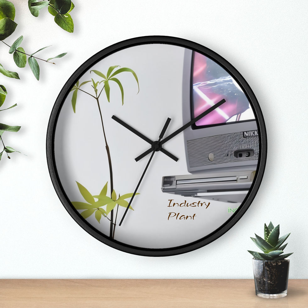 Thumbnail: WEED TV Cannabis Smoker Enthusiast Wall Clock by Industry Plant @AutoPaybump