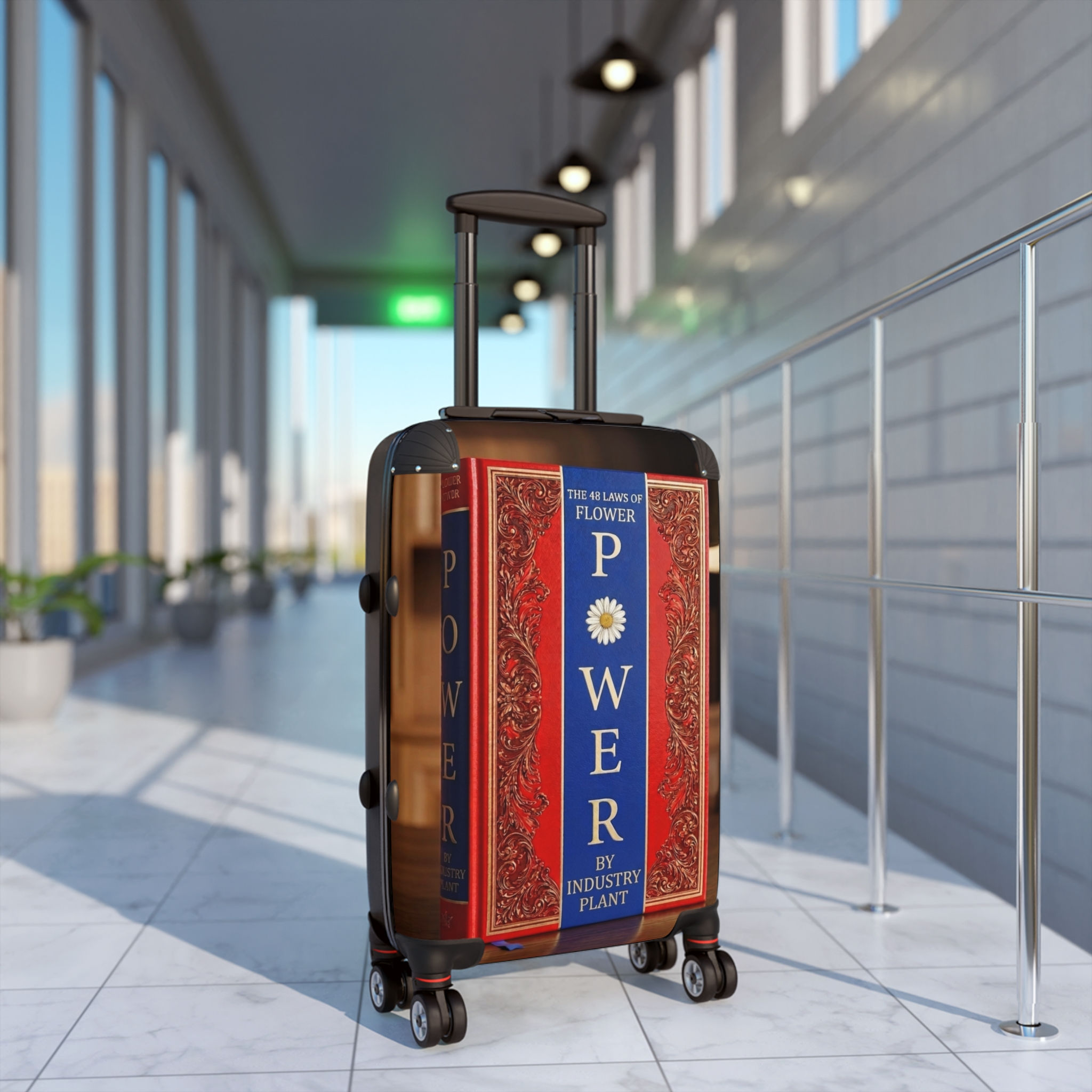 48 LAWS of FLOWER POWER Suitcase by INDUSTRY PLANT