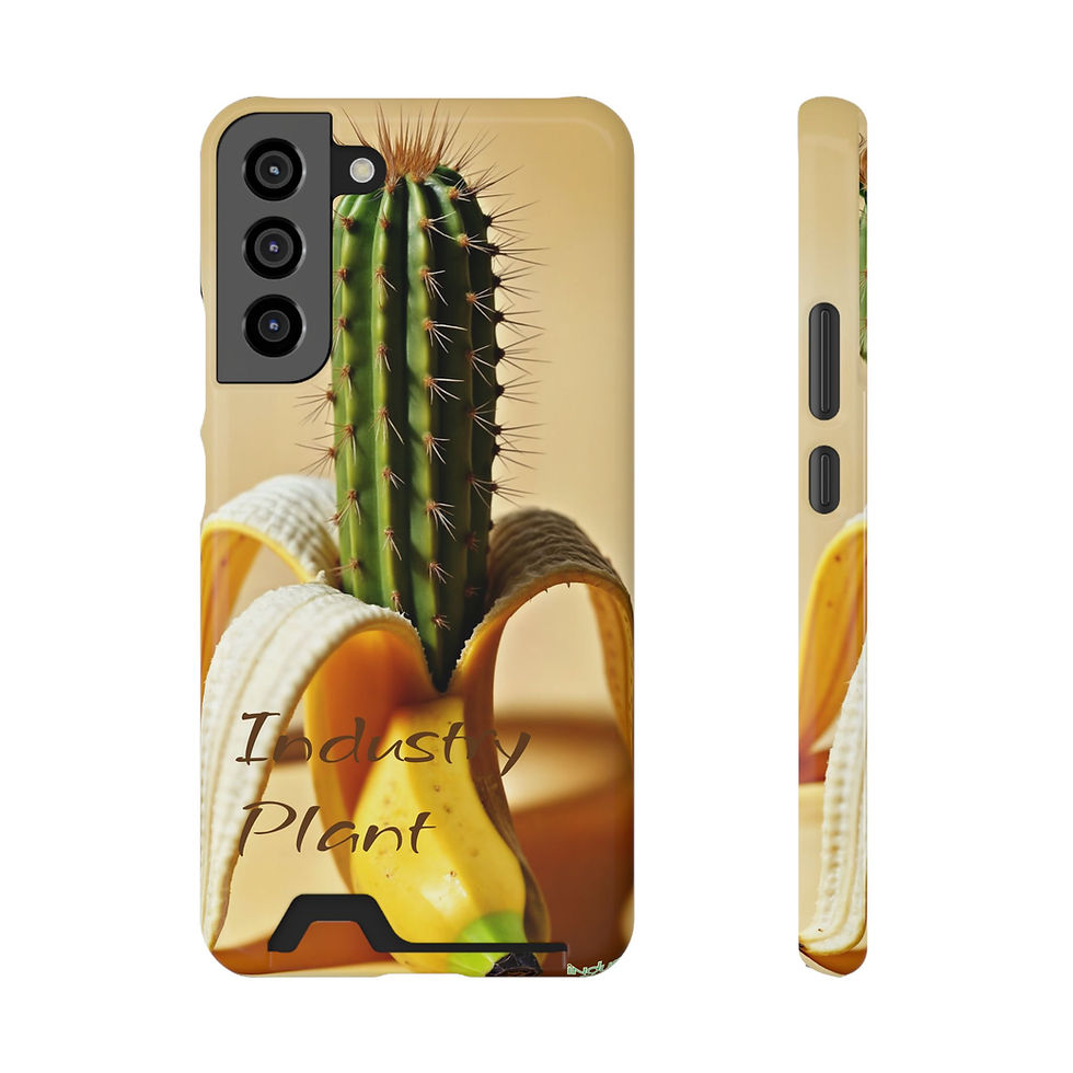 Thumbnail: PEEL MY PRICKLED PECKER Phone Case w/ Card Holder by INDUSTRY PLANT @AutoPaybump