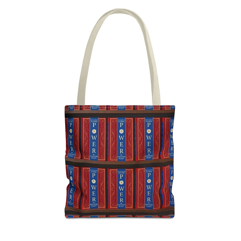 Thumbnail: 48 LAWS of FLOWER POWER Tote Bag by Industry Plant @AutoPaybump