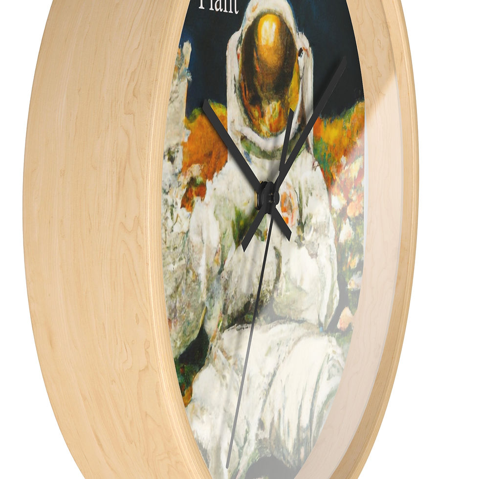 Thumbnail: ASTRO STONER BOTANICAL PLANT THEMED Wall Clock by Industry Plant @AutoPaybump 