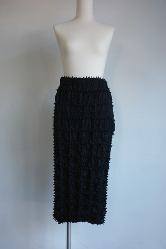 kumo block check skirt | cucuri