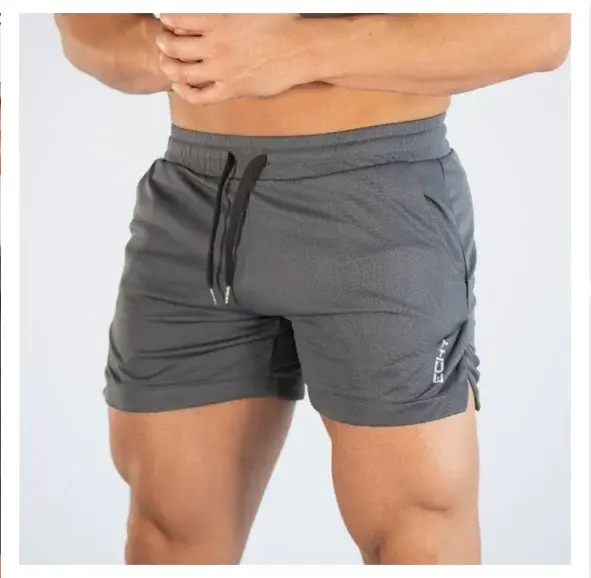 Thumbnail: Summer Thin Mesh Sports Shorts Men's Breathable Trend Muscle Fitness Training