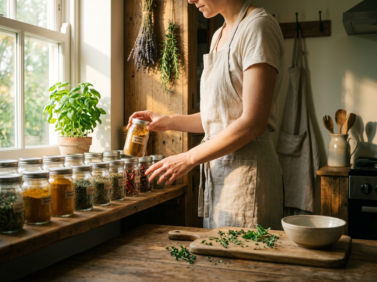 A Simple, Sustainable Guide to Storing Herbs and Spices So They Stay Fragrant Longer