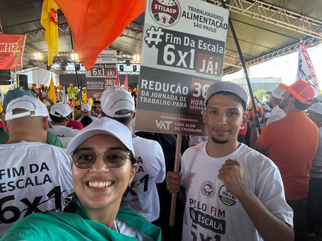 STIABVALE e FITIASP marcham em Brasília pelo fim da escala 6x1