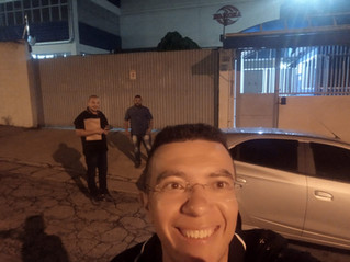 Dirigentes visitam Arco-Íris