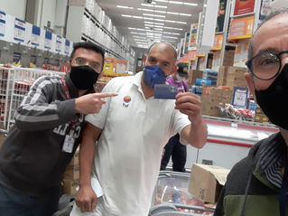 Dirigentes visitam promotores