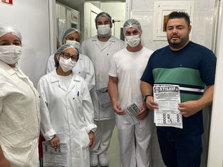 New Labs Vita | Entrega de material informativo