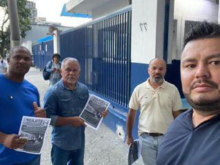 Vigor | Trabalhadores recebem visita do STILASP