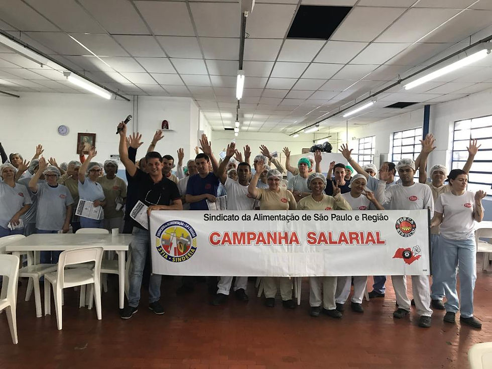Trabalhadores da empresa Chocolates Pan aprovam fechamento do Acordo Coletivo!