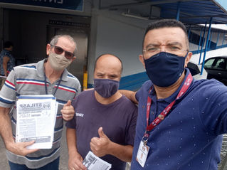 Promotores do Assaí recebem visita do STILASP