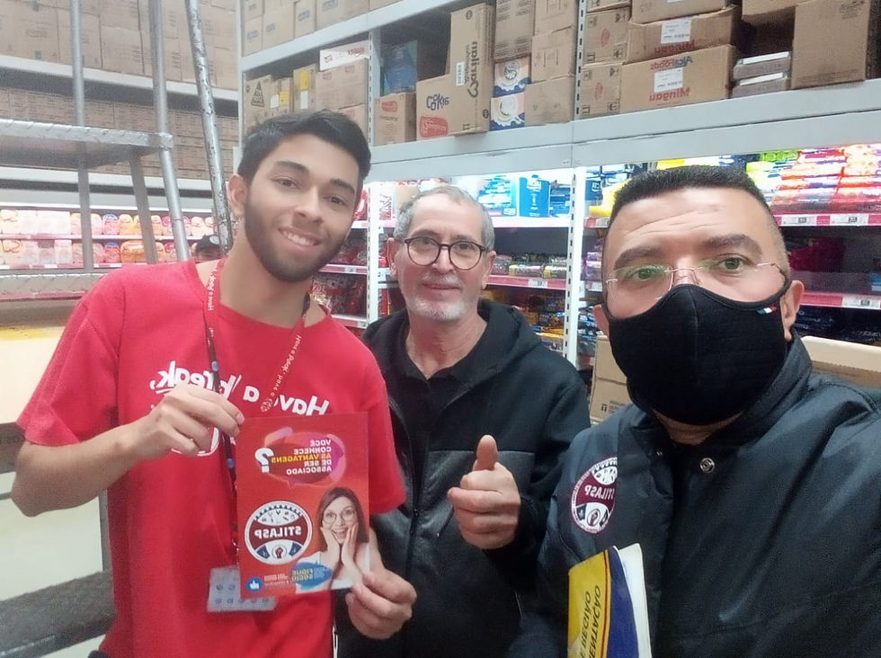 Promotores recebem visita do STILASP