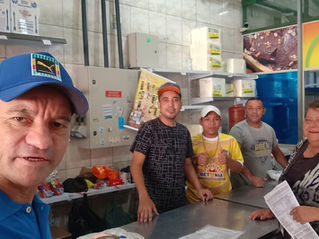 Doceria e Sorveteria Betania | Entrega de material informativo