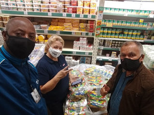 Dirigentes visitam promotores da Mondelez e Pepsico