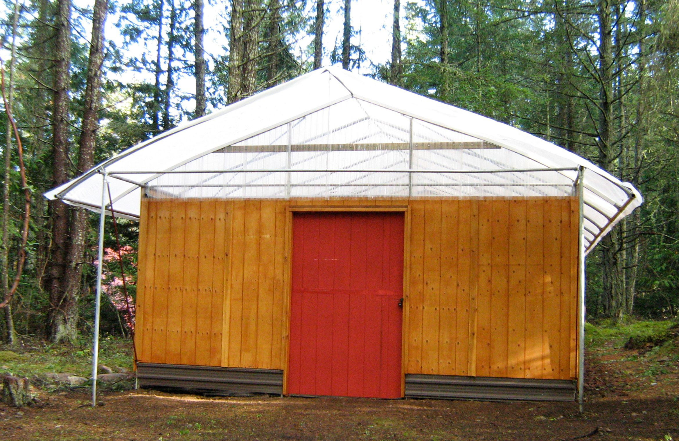 White greenhouse poly, 6 mil, 4 year, 32' wide