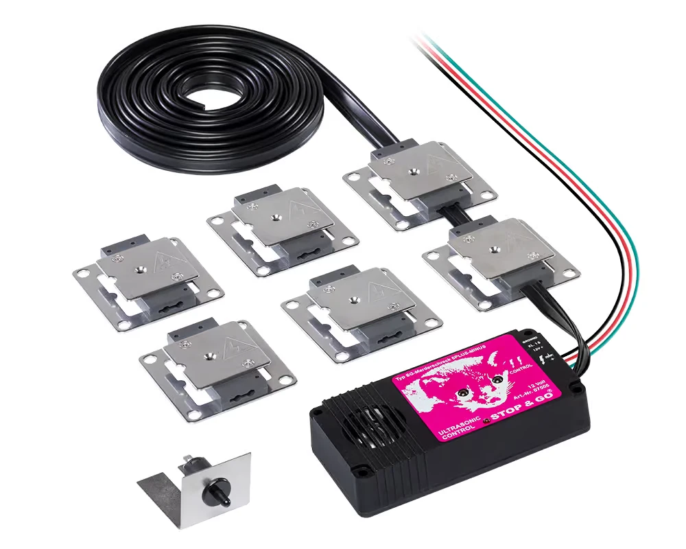 STOP&GO 6 PLUS-MINUS – Marderabwehr mit Ultraschall (inkl. Einbau)