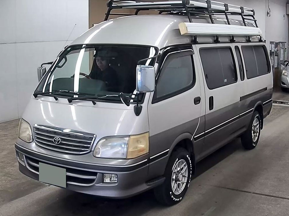 Thumbnail: 2000 Toyota Hiace Camper – 4WD – 3.0L Turbo Diesel – Only 85K Miles
