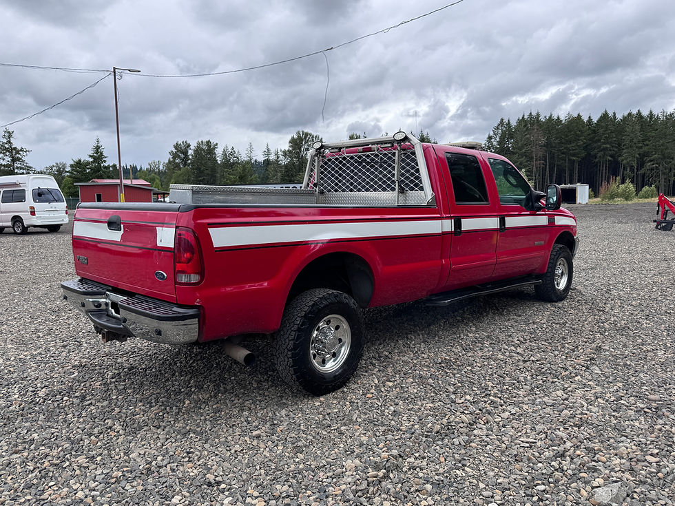 Thumbnail: 2004 Ford F350 Super Duty - Extended Cab - Fire Chief Truck- Powerstroke diesel