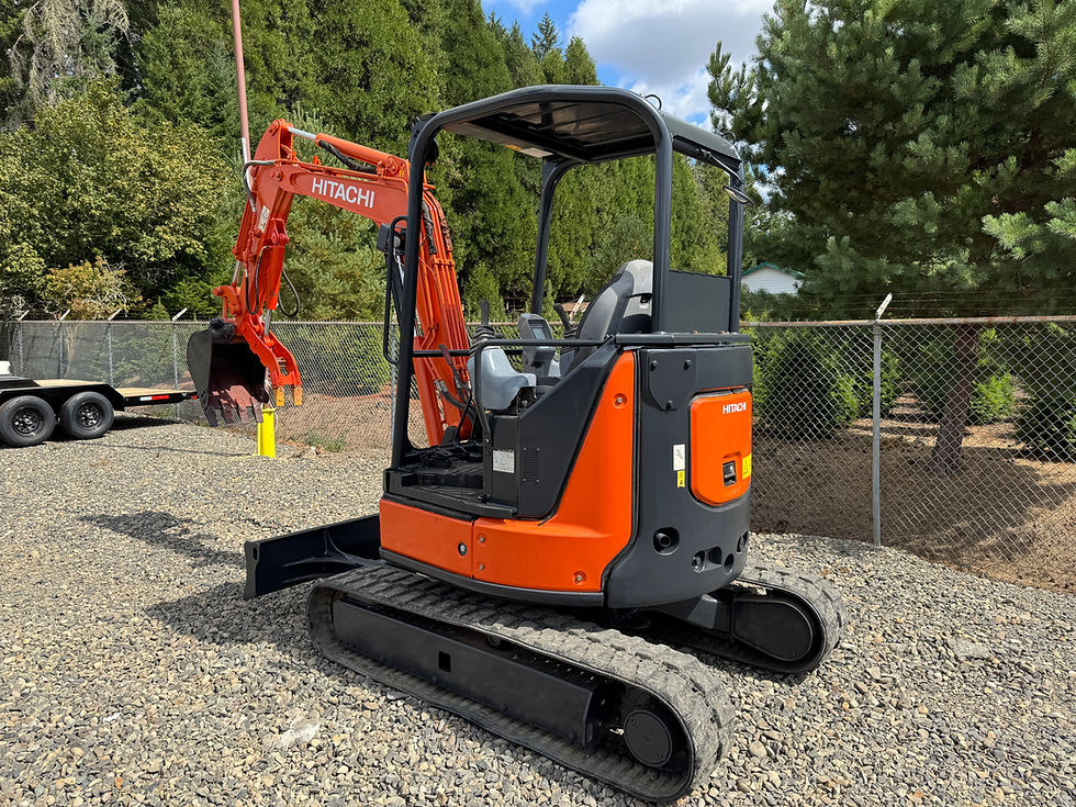 Thumbnail: Hitachi ZX30 Excavator - 7K LB - Hydraulic thumb