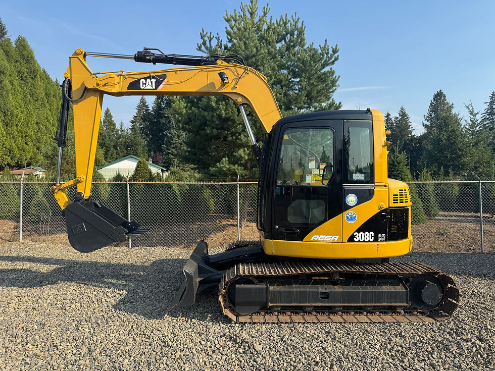 Thumbnail: CAT 308C Excavator - Enclosed Cab - 18K LB - Air conditioning