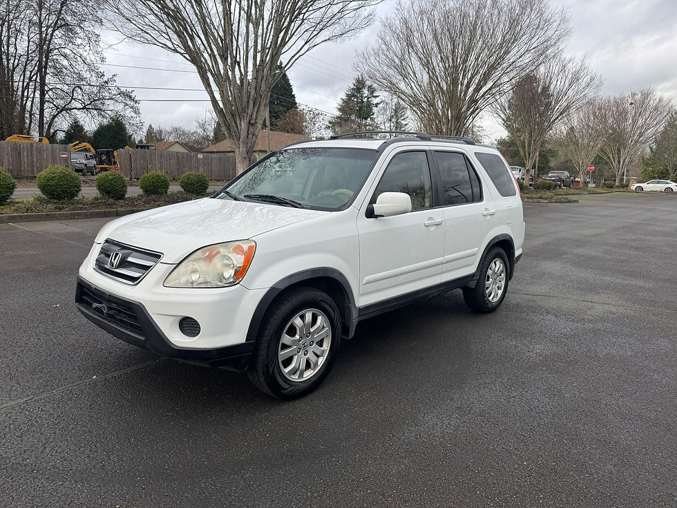 2006 Honda CRV - All wheel drive