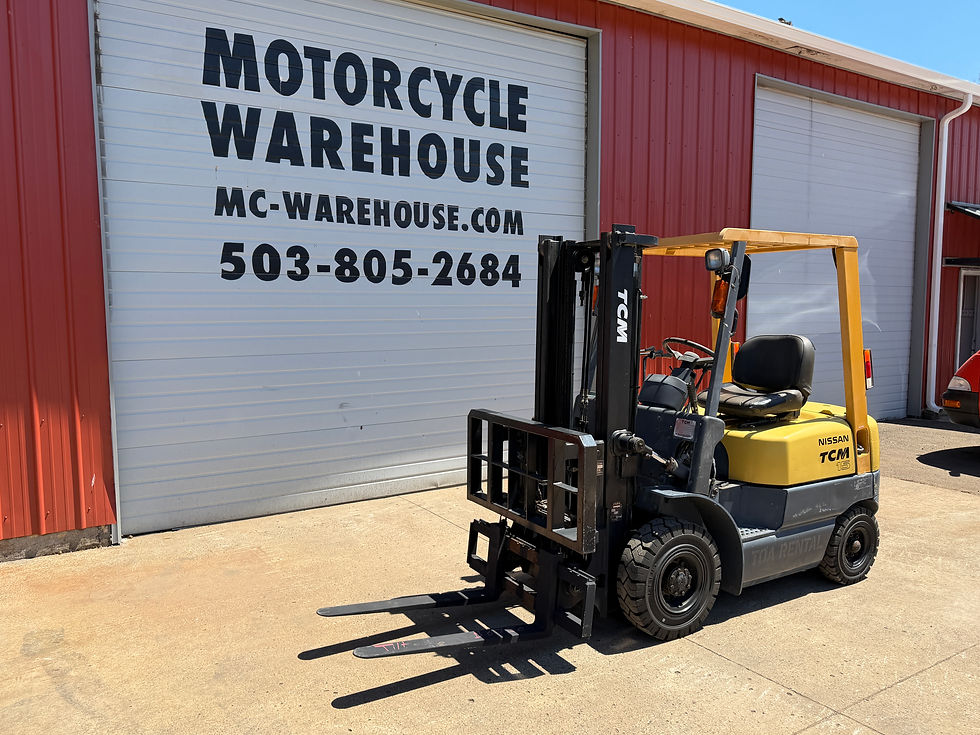 Thumbnail: Nissan TCM 15 Forklift - 3500 LB - Tilt Forks
