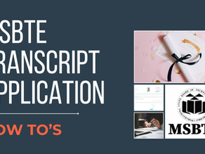 How to Apply for Transcripts and Authentication from MSBTE for Higher Education Abroad