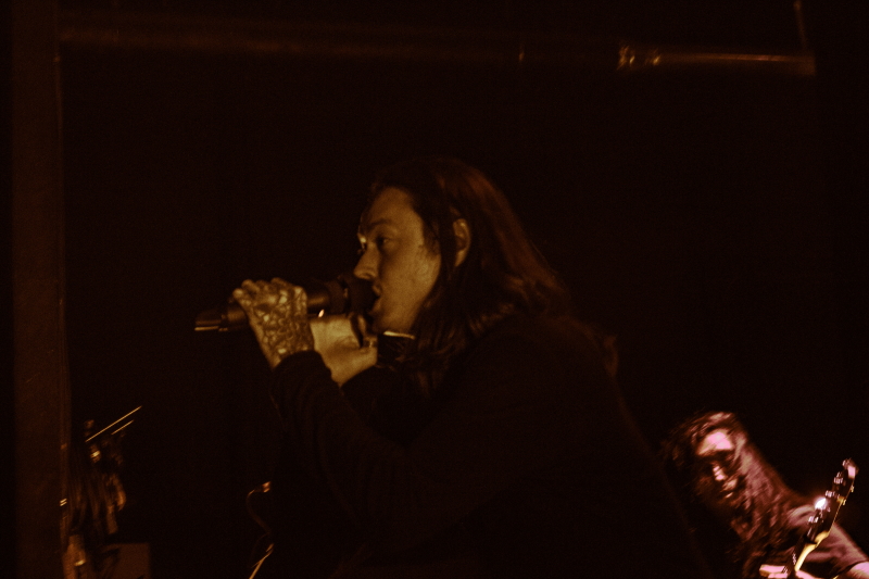 Post-hardcore/metalcore band Bad Omens performing at Winnipeg's Park Theatre.