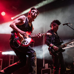 Marianas Trench performing to a sell-out audience at the 2025 edition of the annual Burt Block Party in Winnipeg.