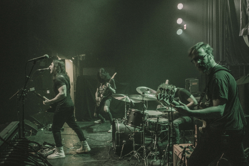 Toronto rockers BRKN Love performing at The Park Theatre.