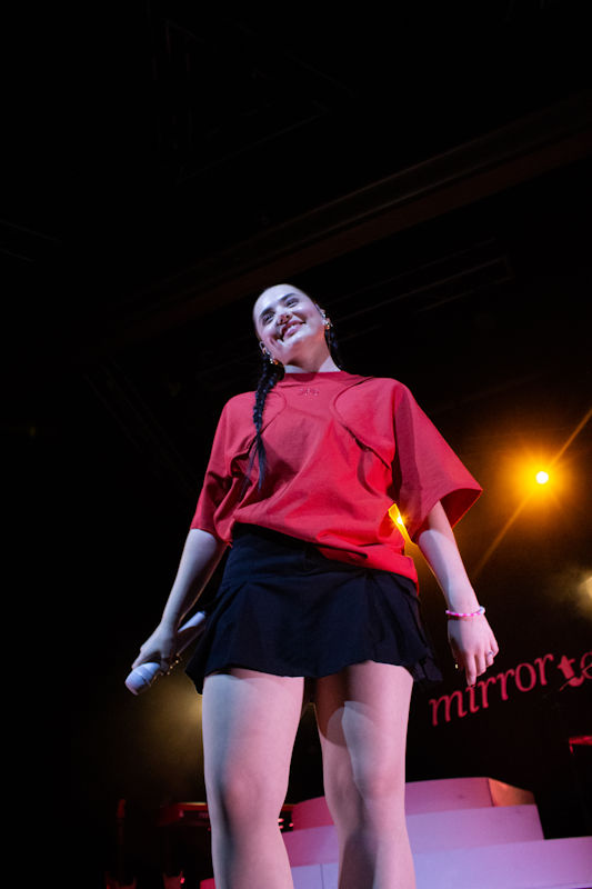 Lauren Spencer Smith performing at the Santa Ana Observatory on her Mirror Tour on August 11, 2023.