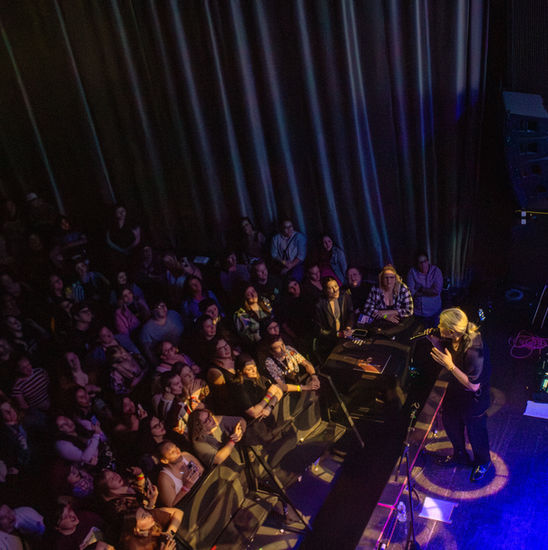 Maddie Zahm performing in San Diego on March 15, 2024 at The Music Box.