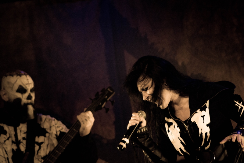 Gothic metal/alternative metal band Lacuna Coil performing at Winnipeg's Park Theatre.