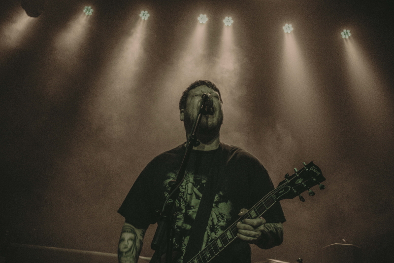 Manitoba hardcore outfit Sights & Sounds performing at The Park Theatre.