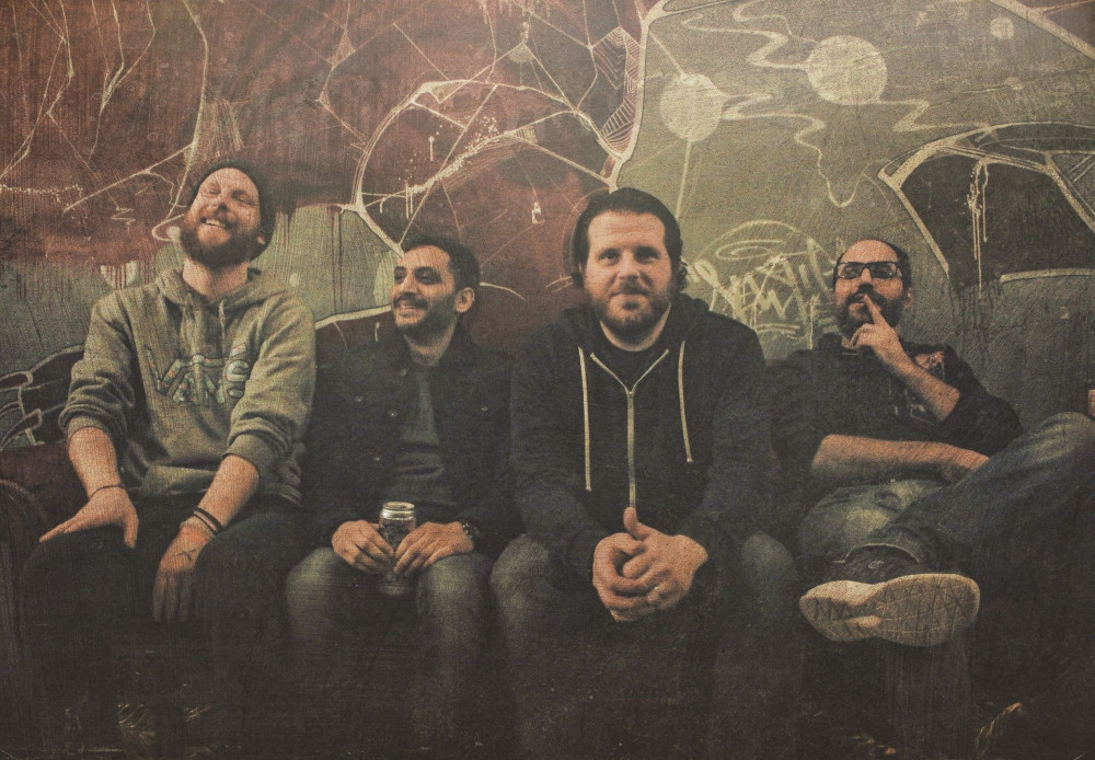 Press band photo of Toronto post-hardcore band Diamond Weapon.