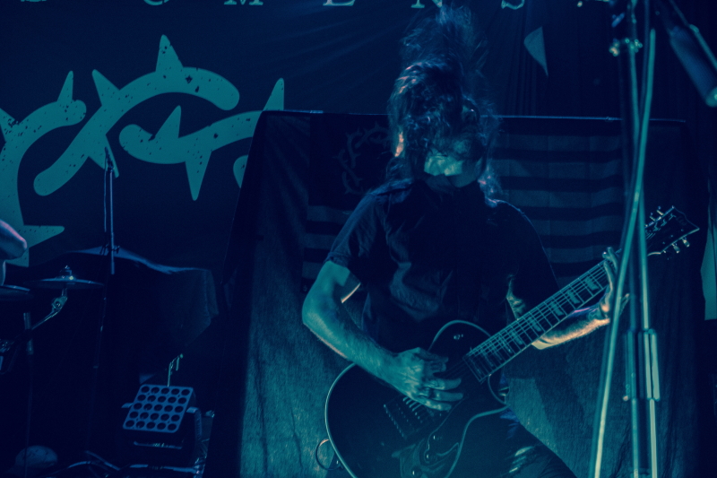 Post-hardcore/metalcore band Bad Omens performing at Winnipeg's Park Theatre.