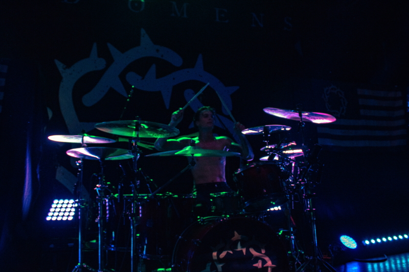 Post-hardcore/metalcore band Bad Omens performing at Winnipeg's Park Theatre.