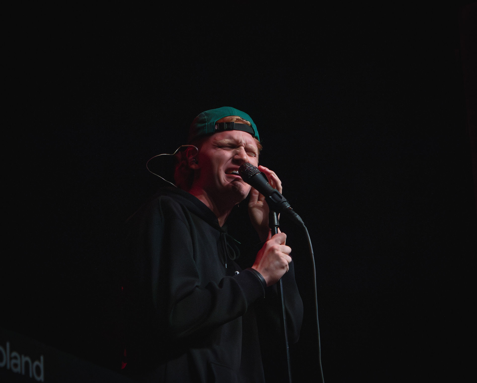 Henrik performing in Anaheim.